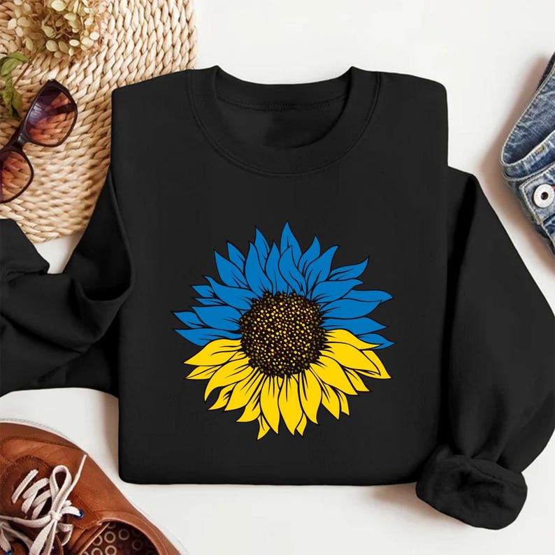 Ukraine Flag Sweatshirt
