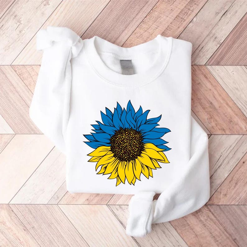 Ukraine Flag Sweatshirt