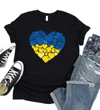 Ukraine Flag Short Sleeve T-Shirt
