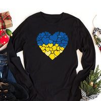 Ukraine Flag Long Sleeve Shirt