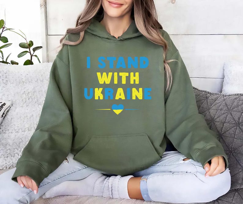 Ukraine Flag Hoodie