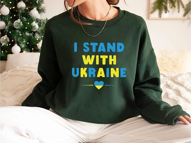 Ukraine Flag Sweatshirt