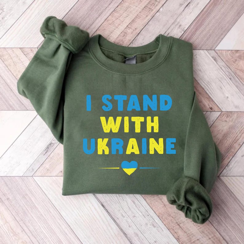 Ukraine Flag Sweatshirt