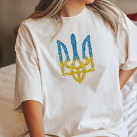 Ukraine Short Sleeve T-Shirt, Ukraine Support Outfit