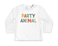 Party Animal Baby Bodysuit, Baby Shirt, Toddler Sweatshirt - Fun Animal Birthday Outfit