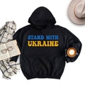 Stand With Ukraine Hoodie, Ukraine Support Outfit