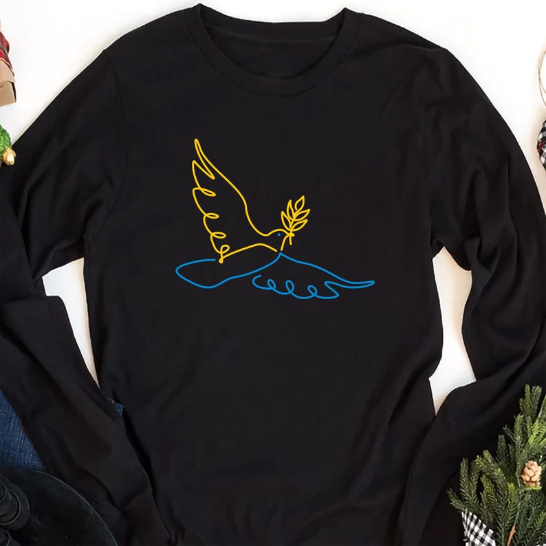 Free Ukraine Long Sleeve Shirt, Ukraine Support Outfit