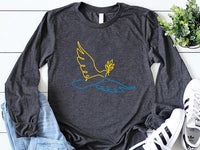 Free Ukraine Long Sleeve Shirt, Ukraine Support Outfit