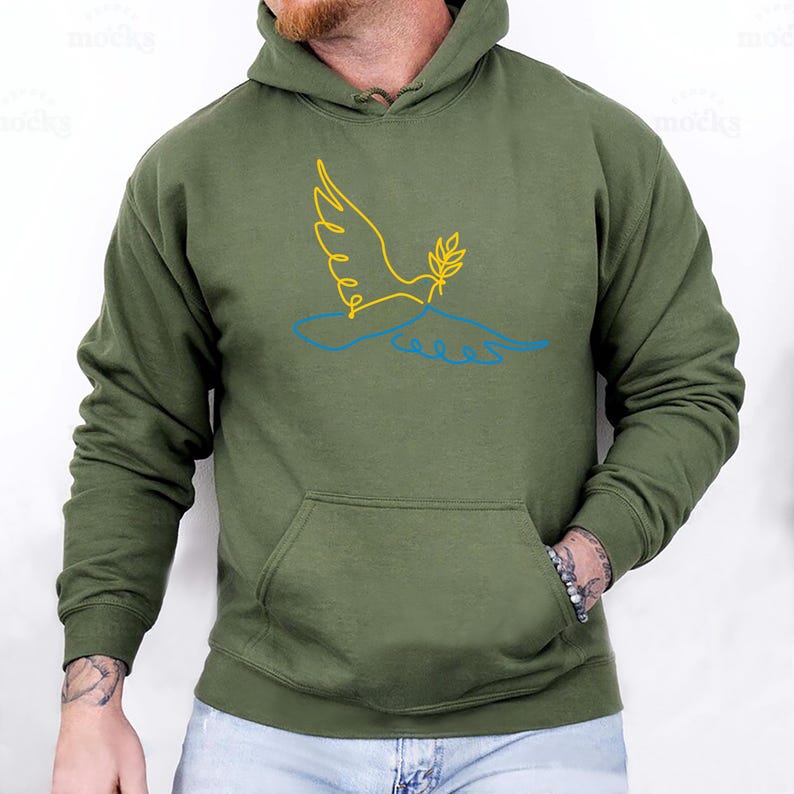 Free Ukraine Hoodie, Ukraine Support Outfit