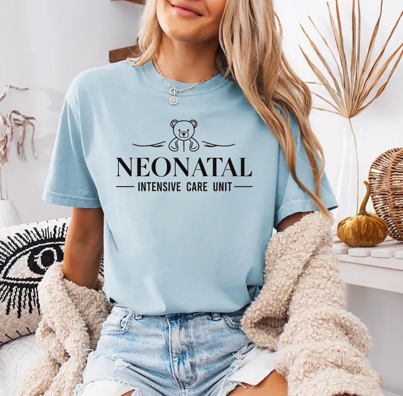 Nicu Nurse Short Sleeve T-Shirt, Neonatal Nurse Gift