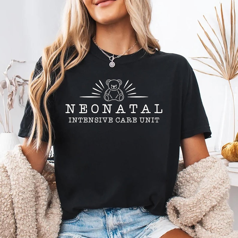 Nicu Nurse Short Sleeve T-Shirt, Neonatal Nurse Gift