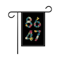 86 47 Not My President Garden Flag, 12x18 Inch Double Sided, Resist Hate Flag, Anti-Trump Flag, Resist Racism Flag, Resist Fascism Flag