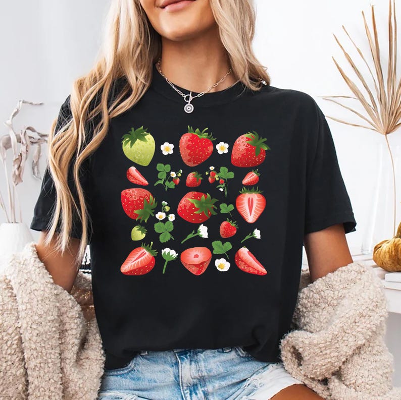 Strawberry Short Sleeve T-Shirt