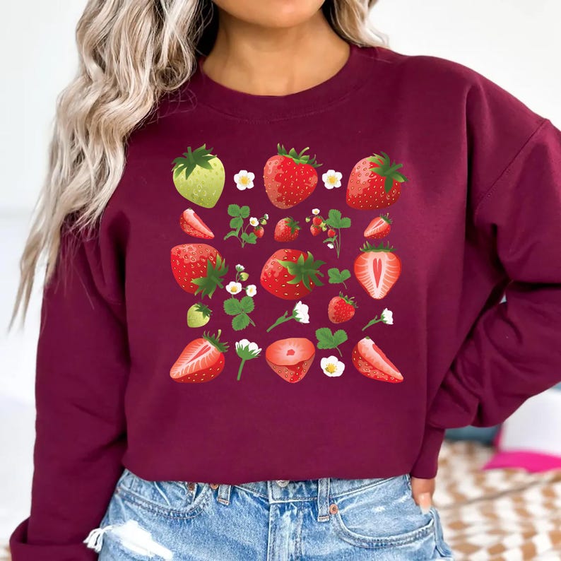 Strawberry Sweatshirt