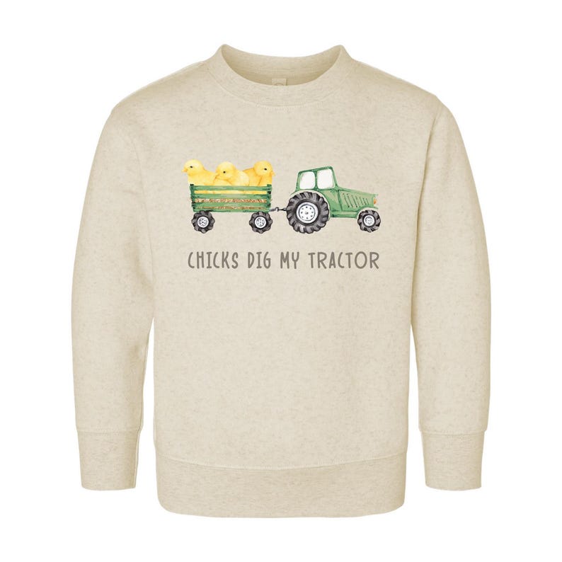 Boys Easter Baby Sweatshirt, Funny Easter Farm Baby Gift for Kids