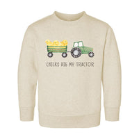 Boys Easter Baby Sweatshirt, Funny Easter Farm Baby Gift for Kids