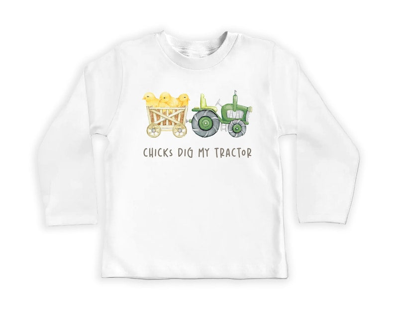 Boys Easter Baby Sweatshirt, Funny Easter Farm Baby Gift for Kids