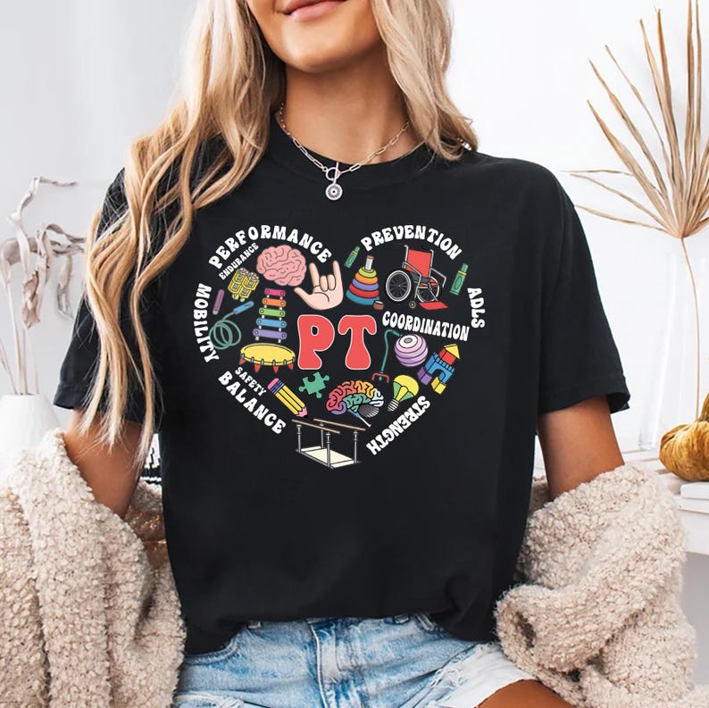 Physical Therapy Short Sleeve T-Shirt