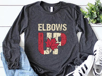 Elbows Up Long Sleeve Shirt, Never the 51st State