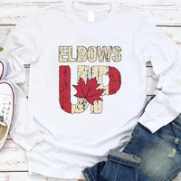 Elbows Up Long Sleeve Shirt, Never the 51st State