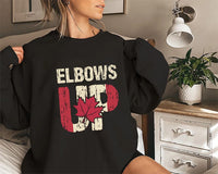 Elbows Up Sweatshirt, Never the 51st State