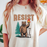Bear Resist Short Sleeve T-Shirt, Parks Over Profit