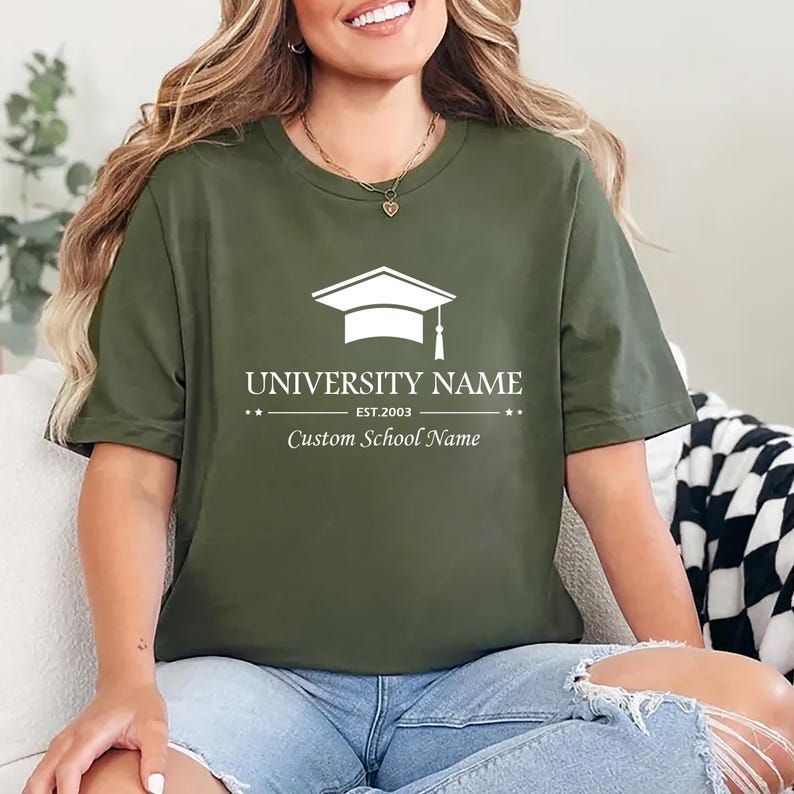 Custom College Shirt, Personalized University and College Program Shirt, Matching College Tee, Custom Shirt, Graduate Gift