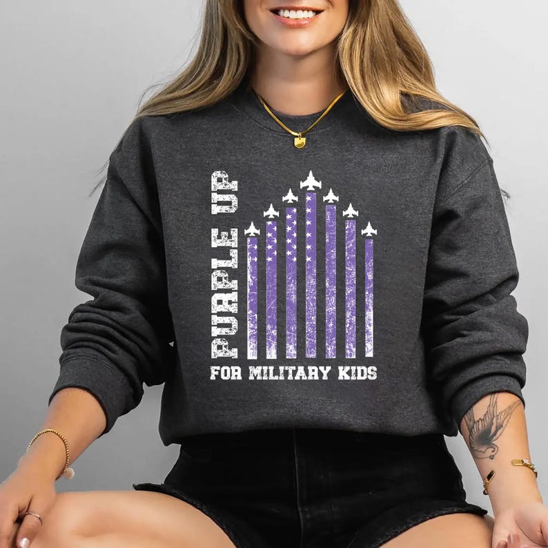 Military Children Awareness Sweatshirt