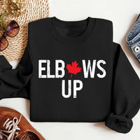 Elbows Up Sweatshirt, Never the 51st State