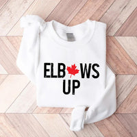 Elbows Up Sweatshirt, Never the 51st State