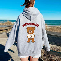Custom Teddy Bear College Hoodie