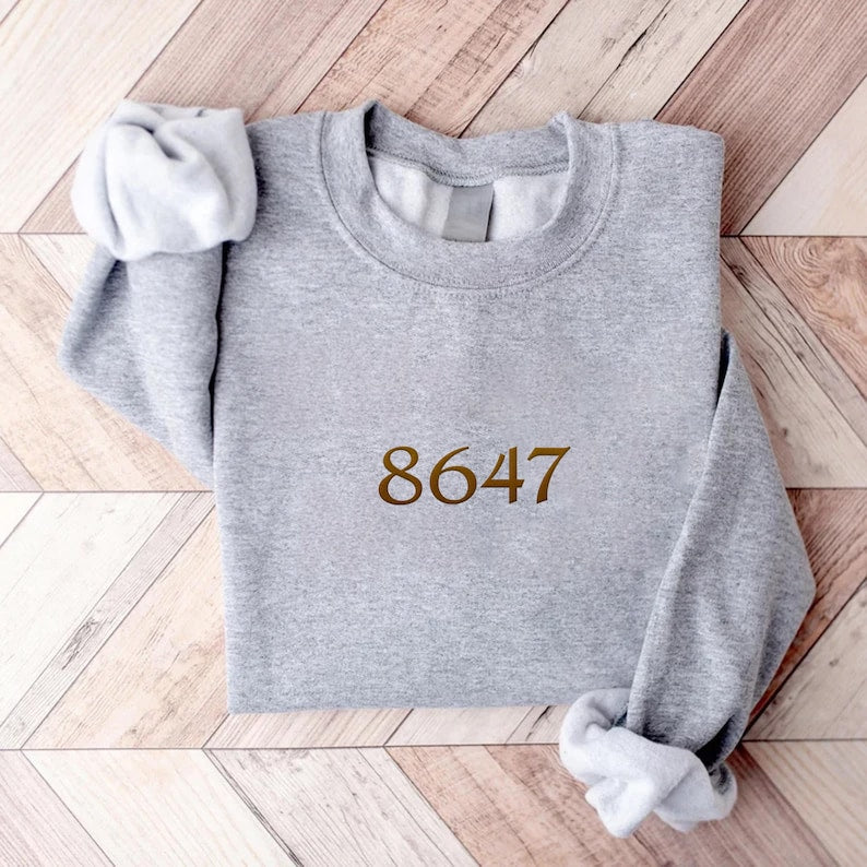 Embroidered 86 47 Sweatshirt