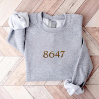 Embroidered 86 47 Sweatshirt