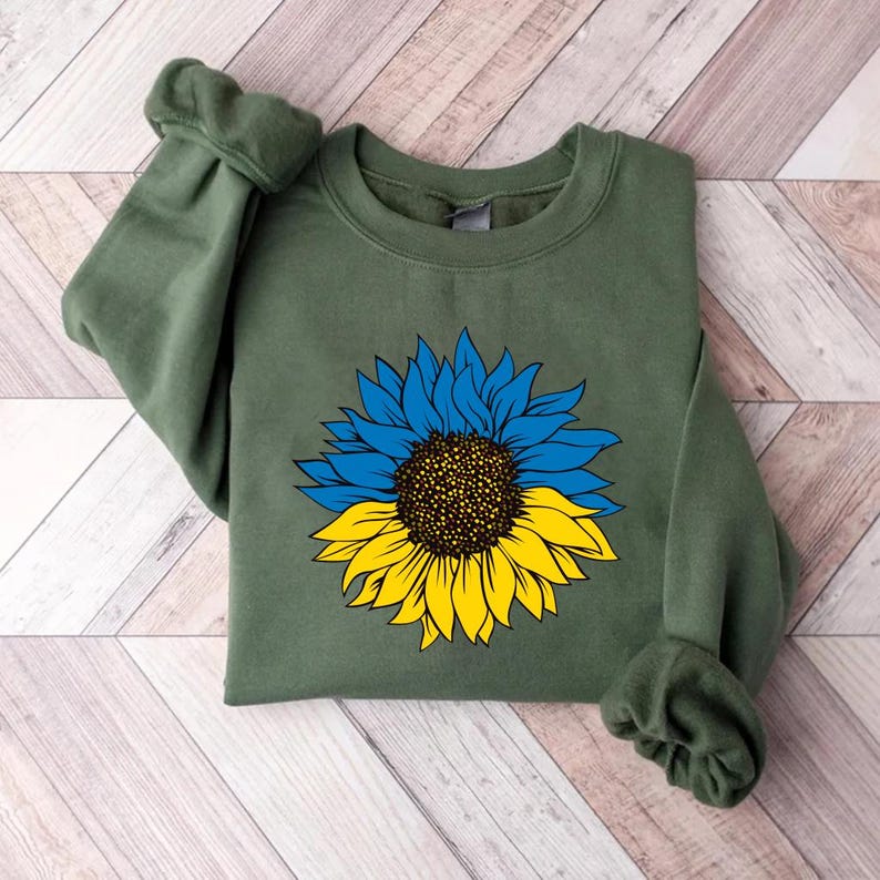 Ukraine Flag Sweatshirt
