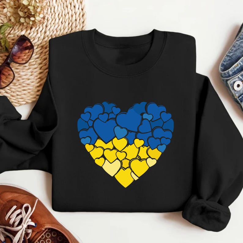 Ukraine Flag Sweatshirt