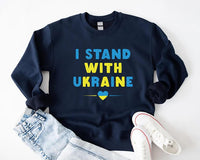Ukraine Flag Long Sleeve Shirt