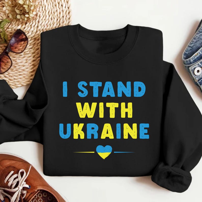 Ukraine Flag Sweatshirt