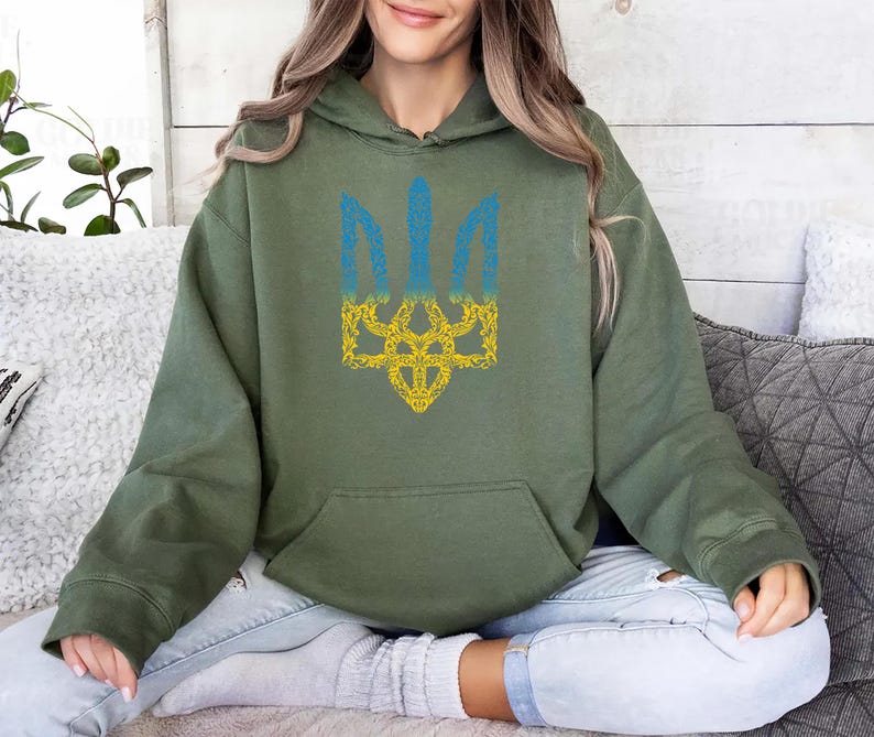 Ukraine Hoodie, Ukraine Support Outfit