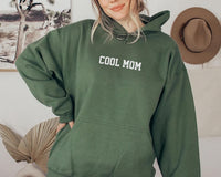 Embroidered Cool Mom Hoodie