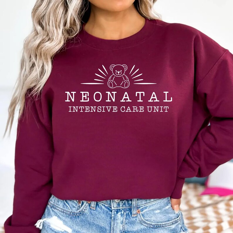 Nicu Nurse Sweatshirt, Neonatal Nurse Gift