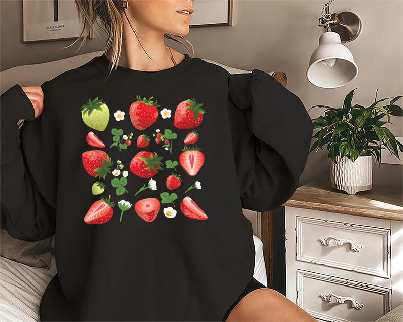 Strawberry Sweatshirt