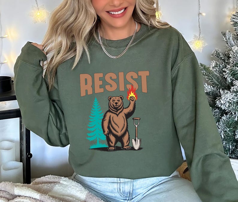 Bear Resist Sweatshirt, Parks Over Profit
