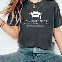 Custom College Shirt, Personalized University and College Program Shirt, Matching College Tee, Custom Shirt, Graduate Gift