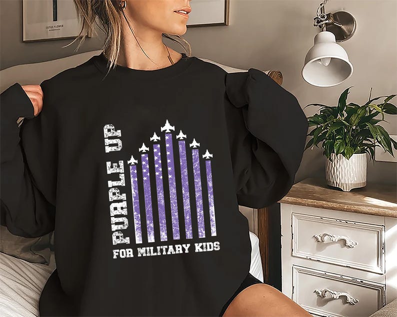Military Children Awareness Sweatshirt