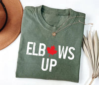 Elbows Up Short Sleeve T-Shirt, Never the 51st State