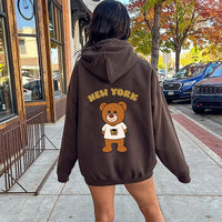 Custom Teddy Bear College Hoodie