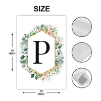 Custom Garden Flag, Monogram Yard Flag, Double Sided, Personalized Garden Flag, Garden Decor Outdoor, Monogram Gift, Welcome Garden Flag