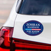 Zohran Mamdani for NYC Mayor 2025 Magnet, Political Campaign Magnet for Car, Election 2025 NYC Vote Support Mamdani Fridge Magnet