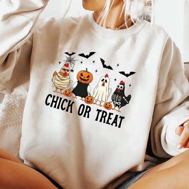 Chick or Treat Long Sleeve Shirt
