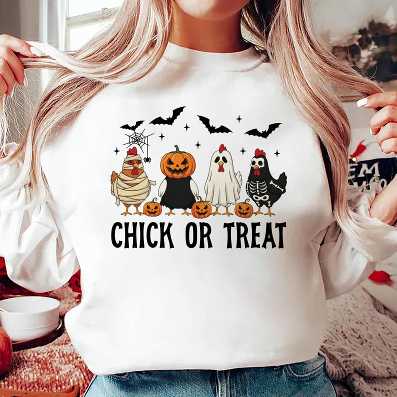 Chick or Treat Sweatshirt